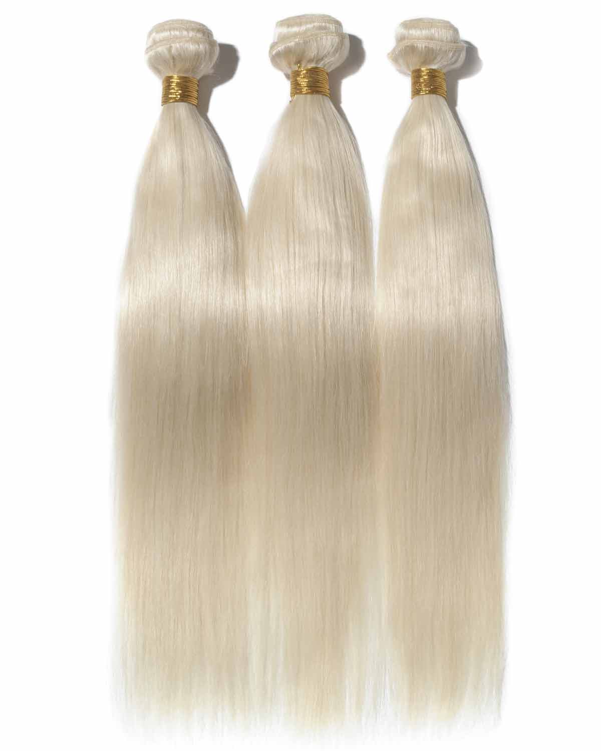 Blonde Remy Machine Weft Hair Extensions