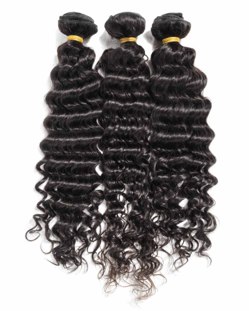 curly remy machine weft hair extensions